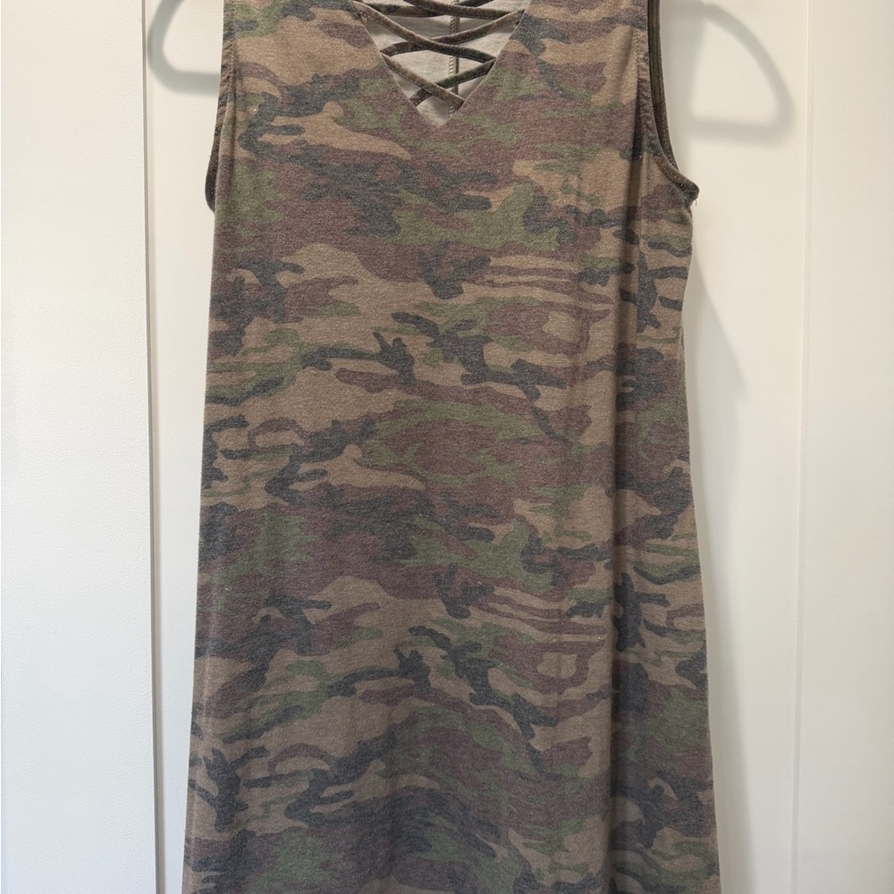 Cotton Army Dress